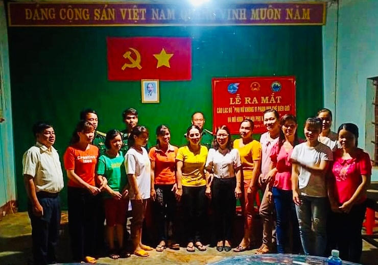 Mô hình CLB “Gia đình phụ nữ không vi phạm quy chế biên giới” đã góp phần tuyên truyền, vận động các thành viên trong gia đình không vi phạm quy chế biên giới, tích cực tham gia tự quản đường biên, mốc giới, giữ gìn an ninh trật tự trên địa bàn.