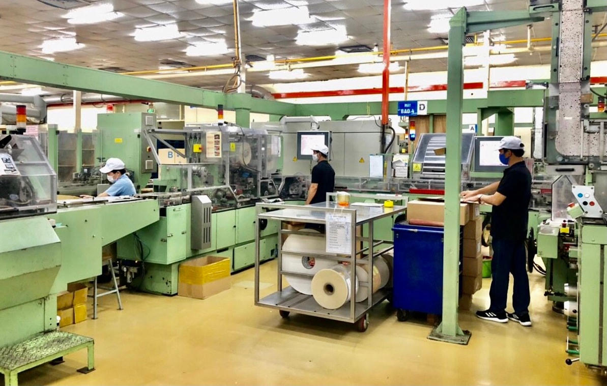 Các đơn vị của Khatoco tổ chức sản xuất “3 tại chỗ”.