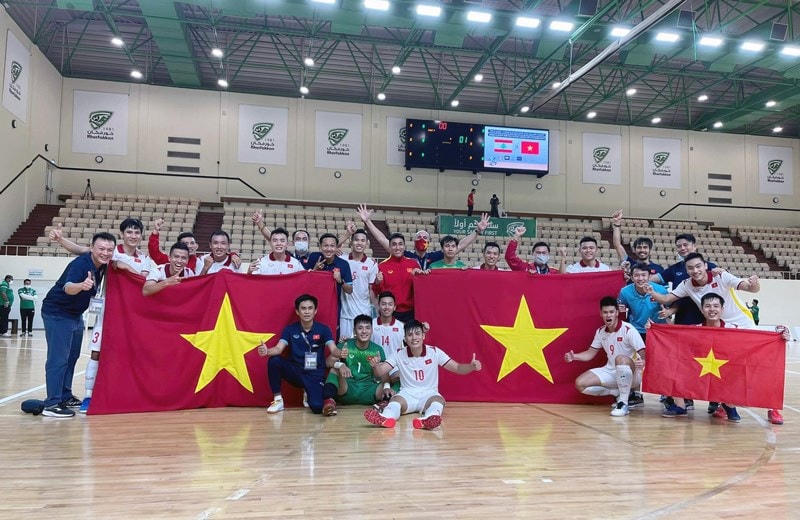 Đội tuyển futsal Việt Nam vẫn có cơ hội đi sâu tại vòng chung kết FIFA Futsal World Cup. (Ảnh: VFF).