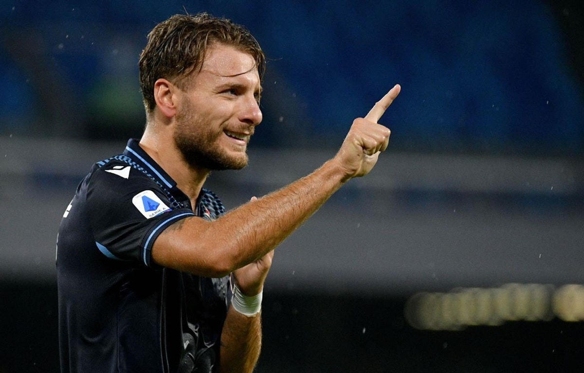 Ciro Immobile giành Vua phá lưới Serie A và Chiếc giày Vàng châu Âu 2019-20. (Nguồn: Getty Images).  