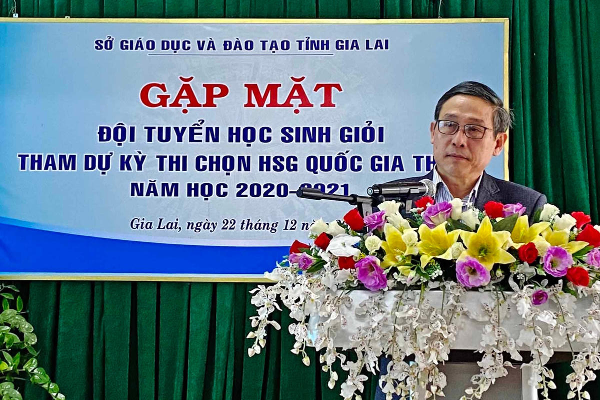 Ông Lê Duy Định, Giám đốc Sở Giáo dục và Đào tạo tỉnh Gia Lai.