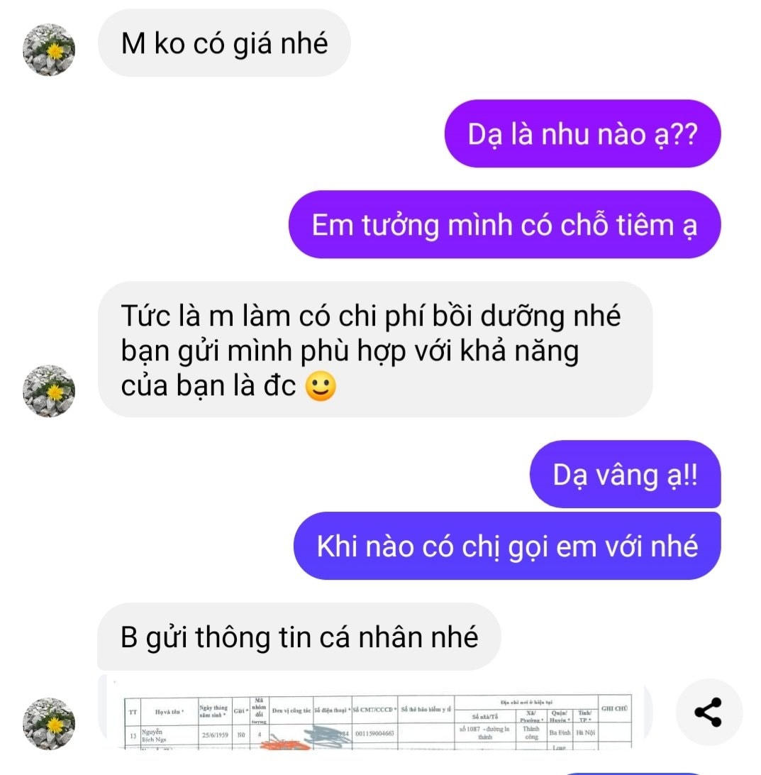 Không có "giá" nhưng phải có "chi phí bồi dưỡng".