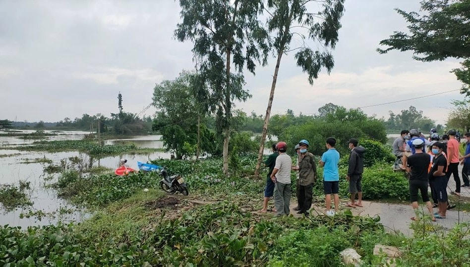 Nơi phát thi thể ông Đ.