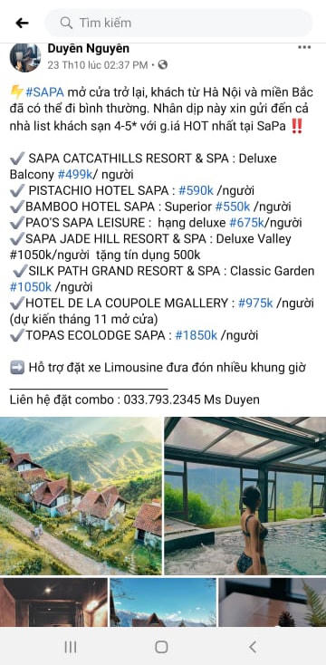 Nhiều đại lý bán các tour du lịch giá rẻ để kích cầu du lịch.