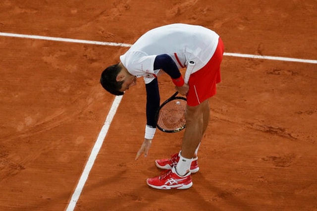Djokovic vẫn chưa bị đánh bại trong năm 2020.