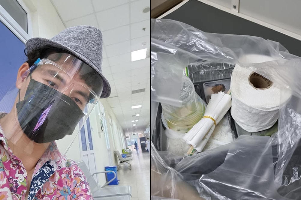 NSƯT Xuân Bắc chia sẻ trải nghiệm đi xét nghiệm Covid-19 trong bệnh viện vì tự nhiên thấy sốt, đau người, mỏi cơ. Trong khi đang hoang mang đợi kết quả xét nghiệm, anh được các y, bác sĩ trong bệnh viện động viên, chia sẻ suất cơm của chính họ.