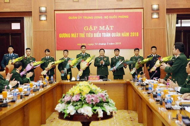 Là một người lính, Đình Nam có tư tưởng vững vàng và ý chí nghị lực rất lớn. Anh có định hướng ngay từ đầu và tập trung hết sức vào việc học tập, rèn luyện. Ảnh: NVCC