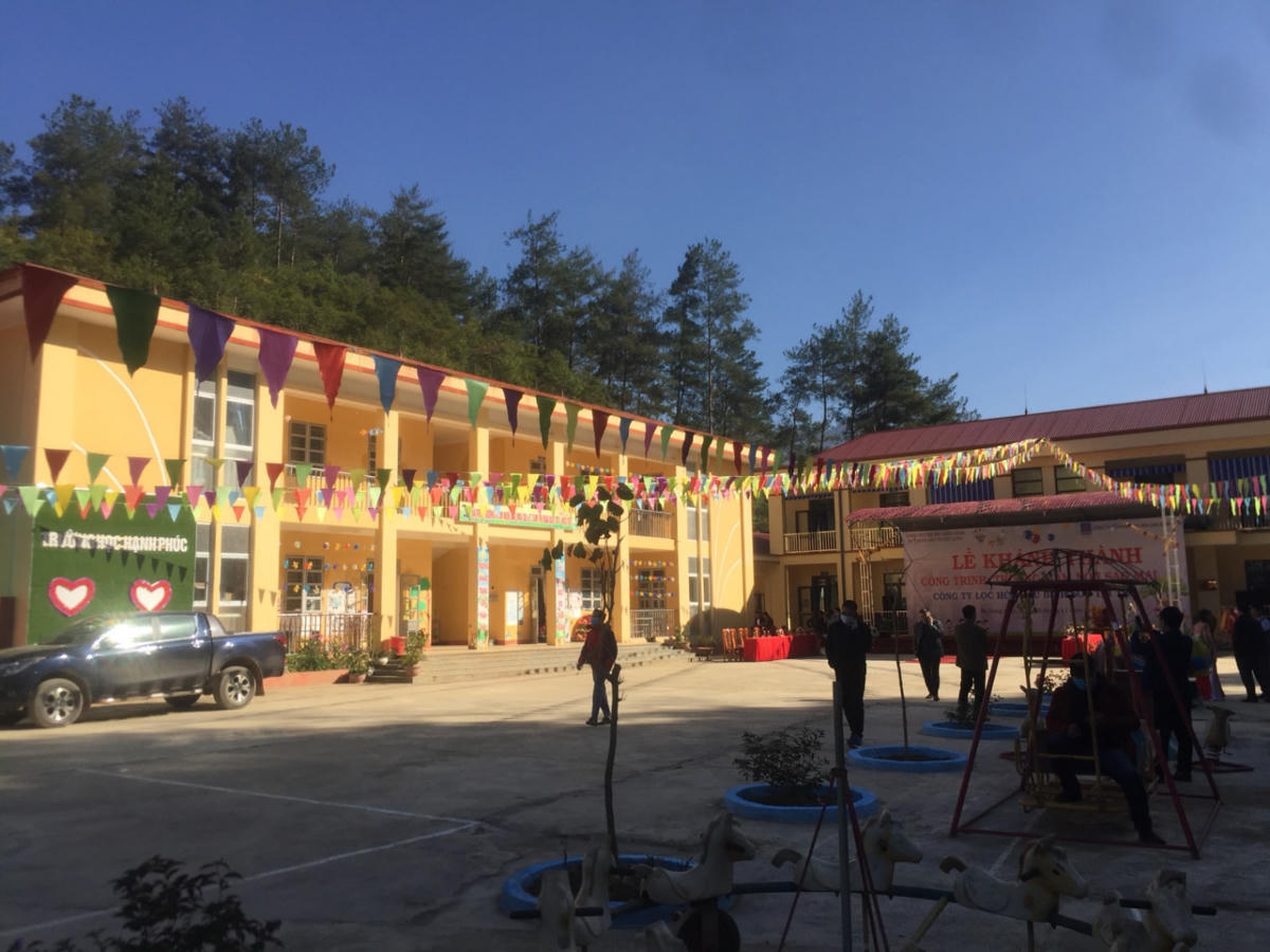 Cơ sở vật chất khang trang của Nhà trường.