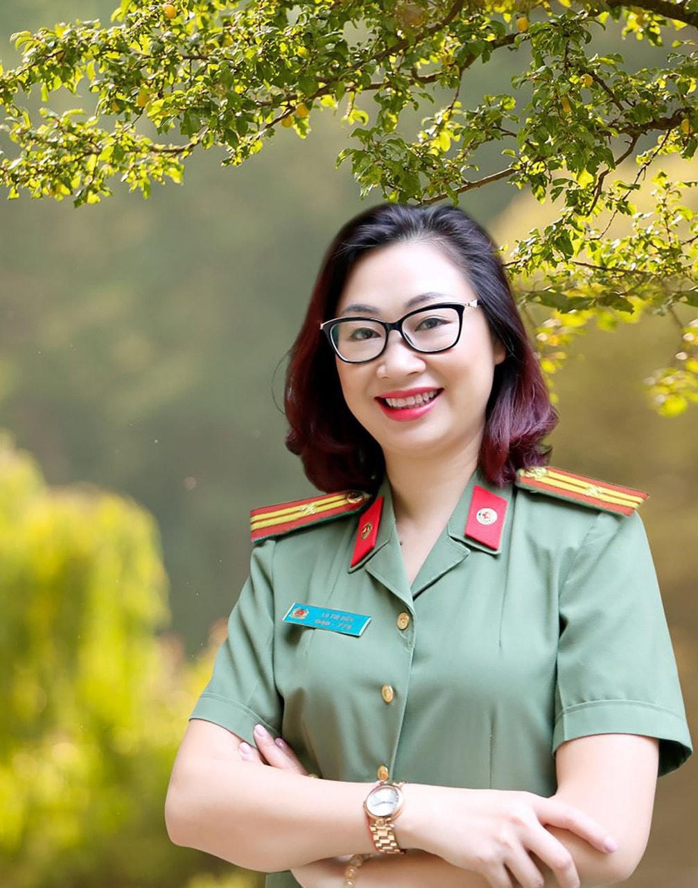 Bà Lò Thị Hiếu.