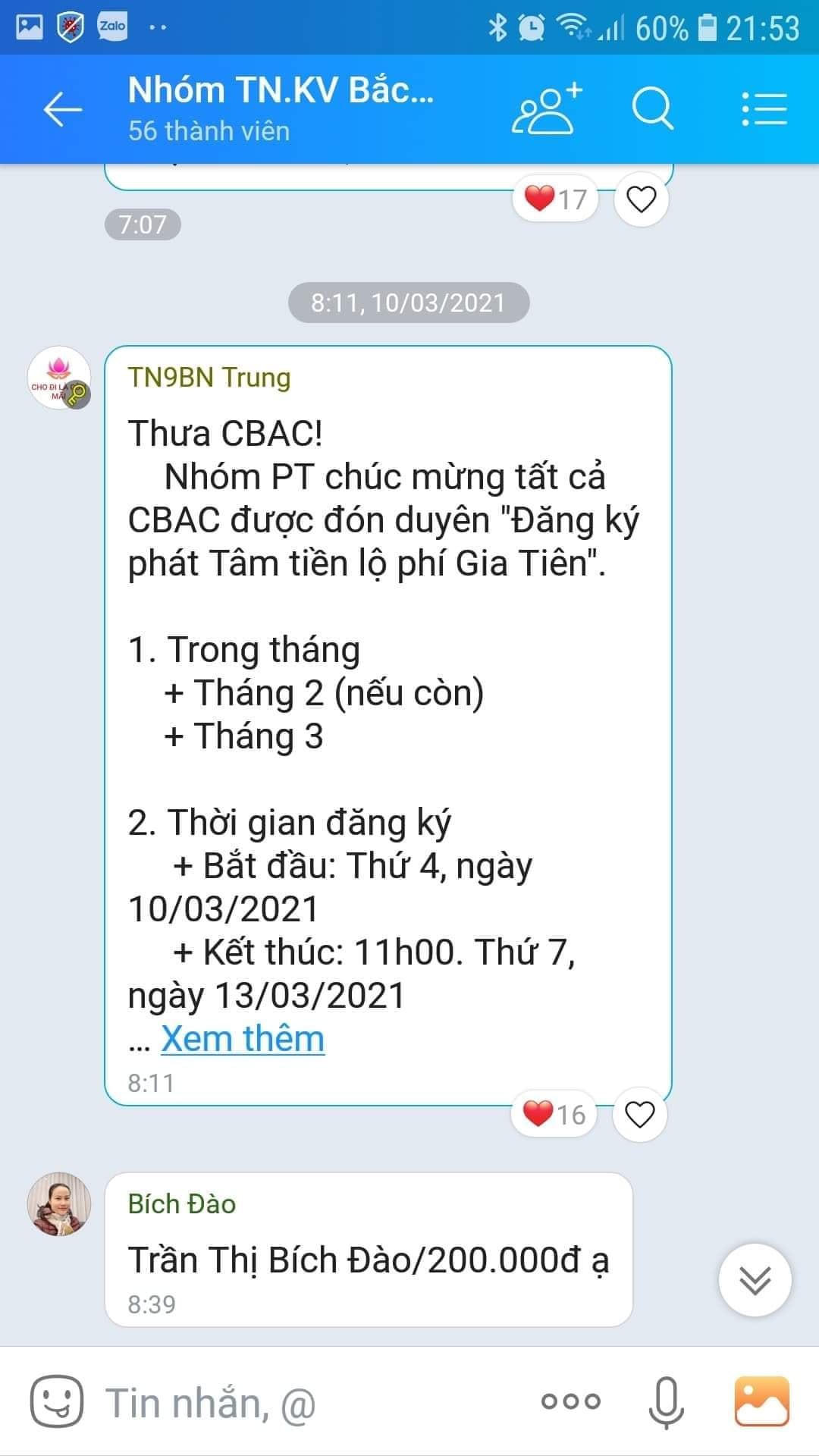 Bằng chứng thu tiền “phát tâm thiện nguyện” của CLB Tình Người.