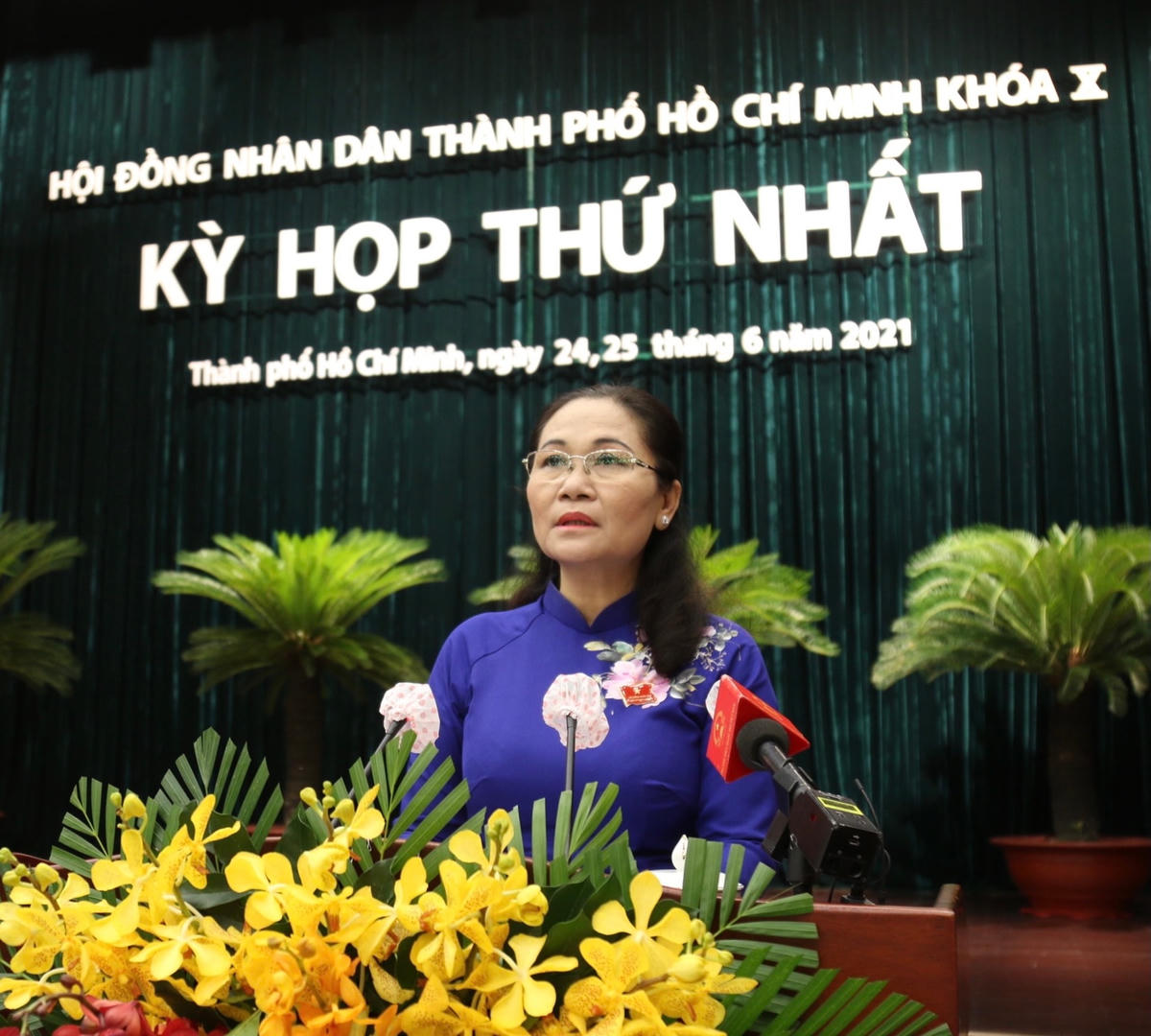 Bà Nguyễn Thị Lệ tái đắc cử Chủ tịch HĐND TP Hồ Chí Minh khóa X