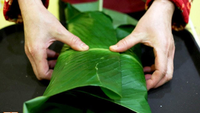 Bí kíp gói bánh chưng đẹp và vuông trong ngày Tết