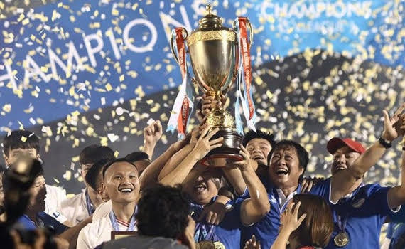 Viettel đăng quang V.League 2020.