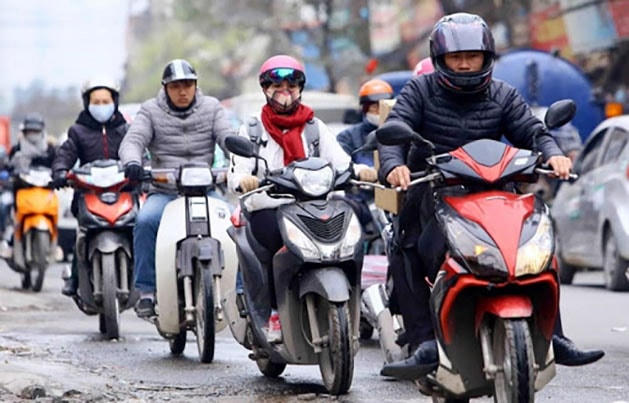 Bắc Bộ trời rét, Trung Bộ có mưa