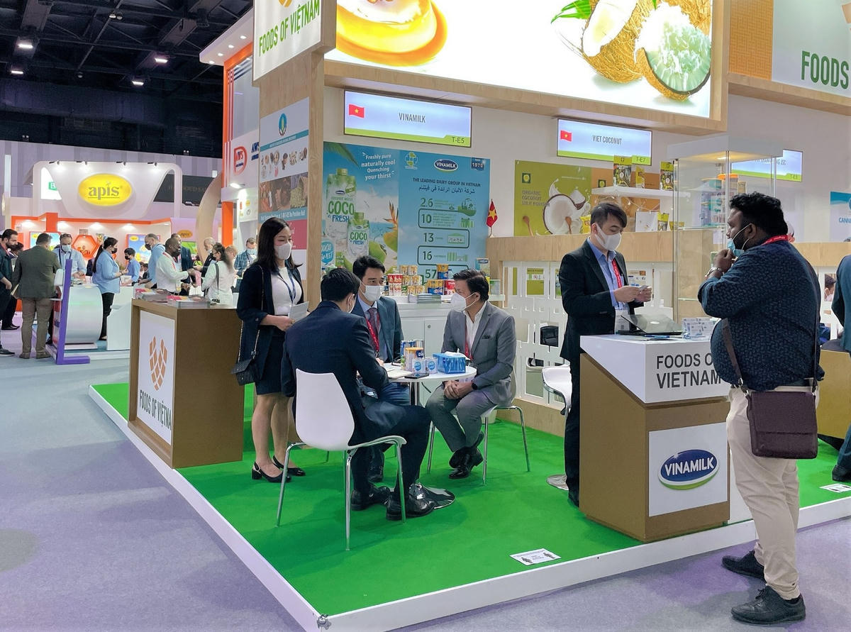 Vinamilk là đại diện giới thiệu các sản phẩm sữa xuất khẩu tại Khu vực Foods of Vietnam 
