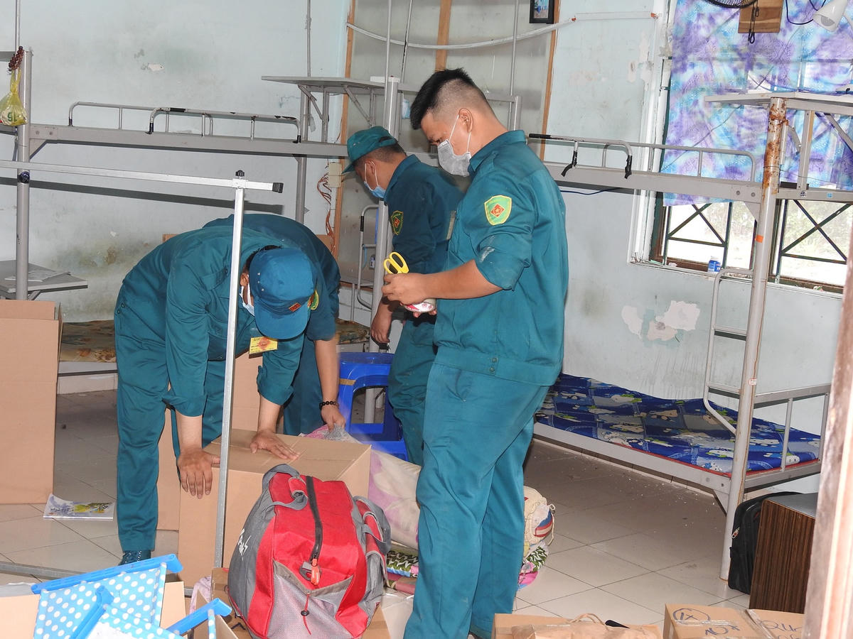 Khu Ký túc xá Đại học Quốc gia TP HCM đã sẵn sàng để đón nhận những trường hợp liên quan đến ca nhiễm Covdi-19. Ảnh: S. X