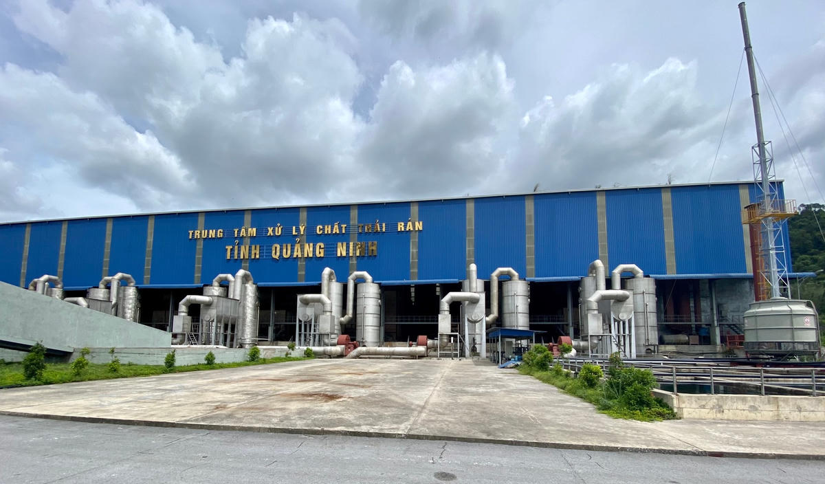 Trung tâm xử lý chất thải rắn tại xã Vũ Oai và Hòa Bình, TP Hạ Long, Quảng Ninh.