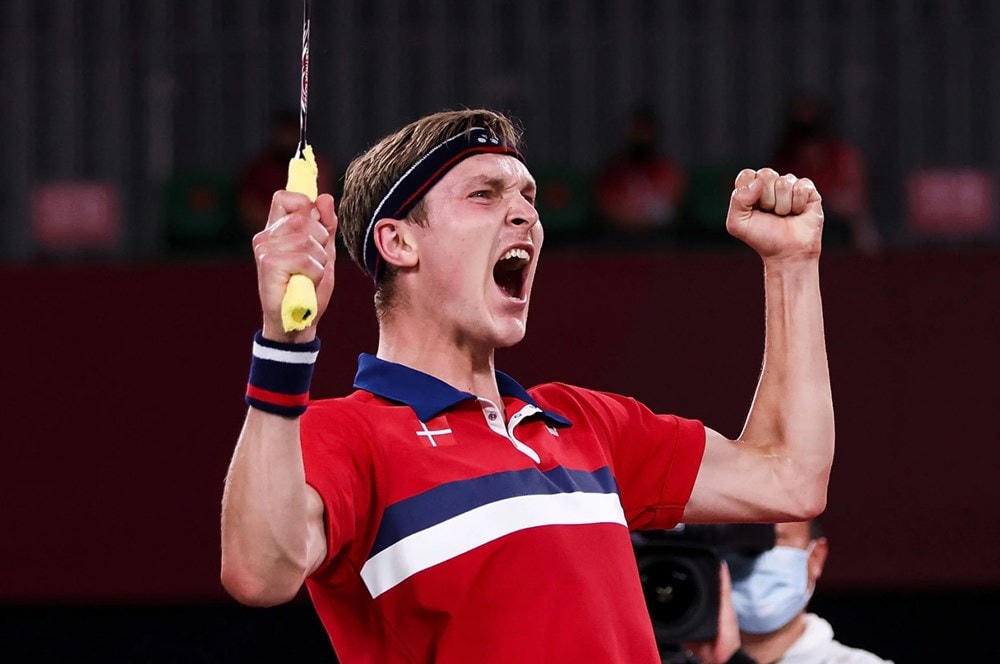 Vận động viên Viktor Axelsen. (Nguồn: Getty Images).