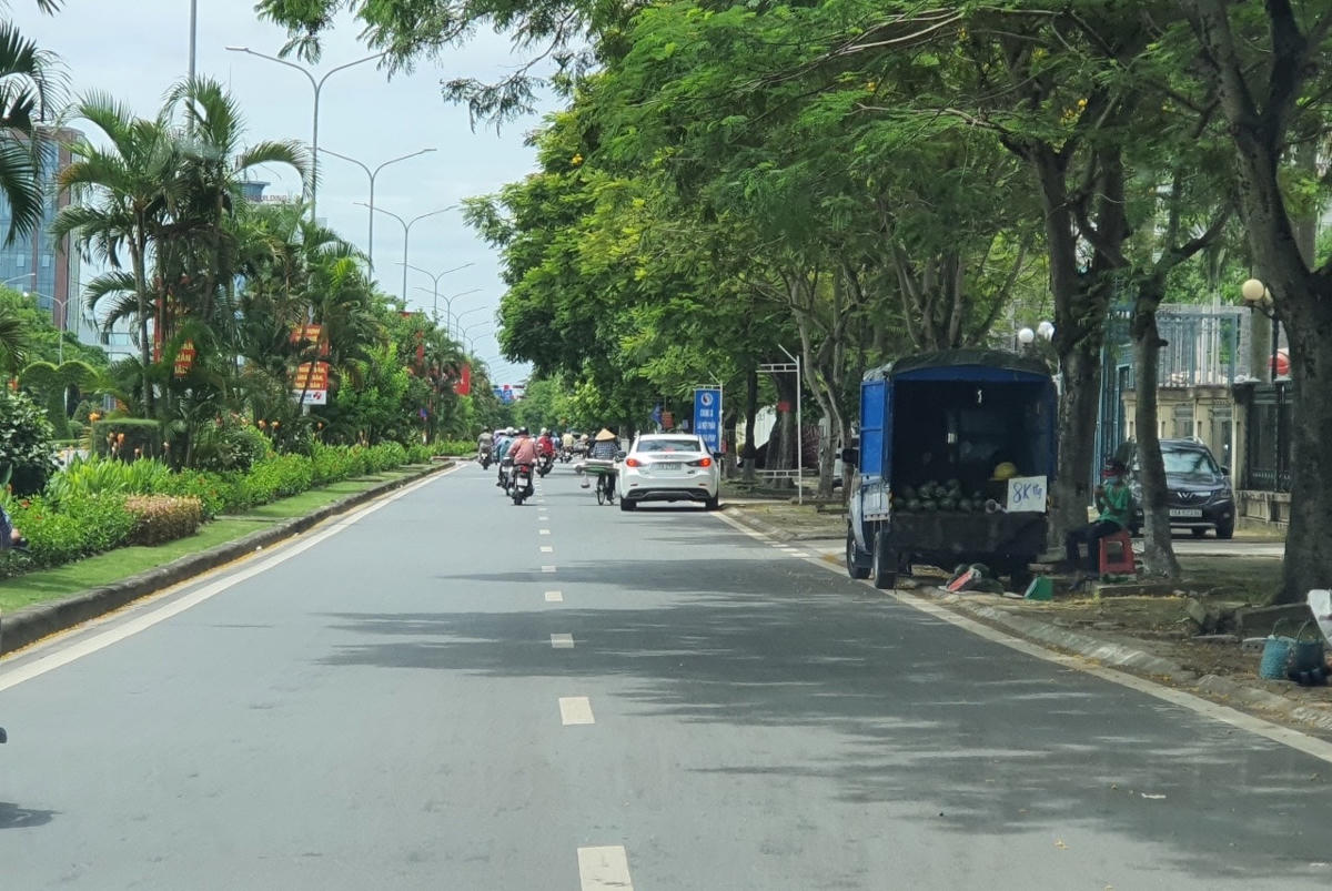 Đoạn đường bà H. bị nhóm đối tượng hành hung.