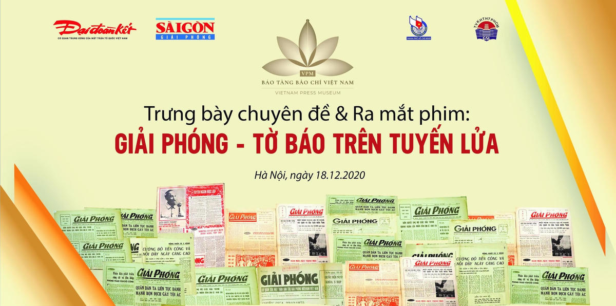 Trưng bày và Ra mắt phim ‘Giải phóng – Tờ báo trên tuyến lửa’