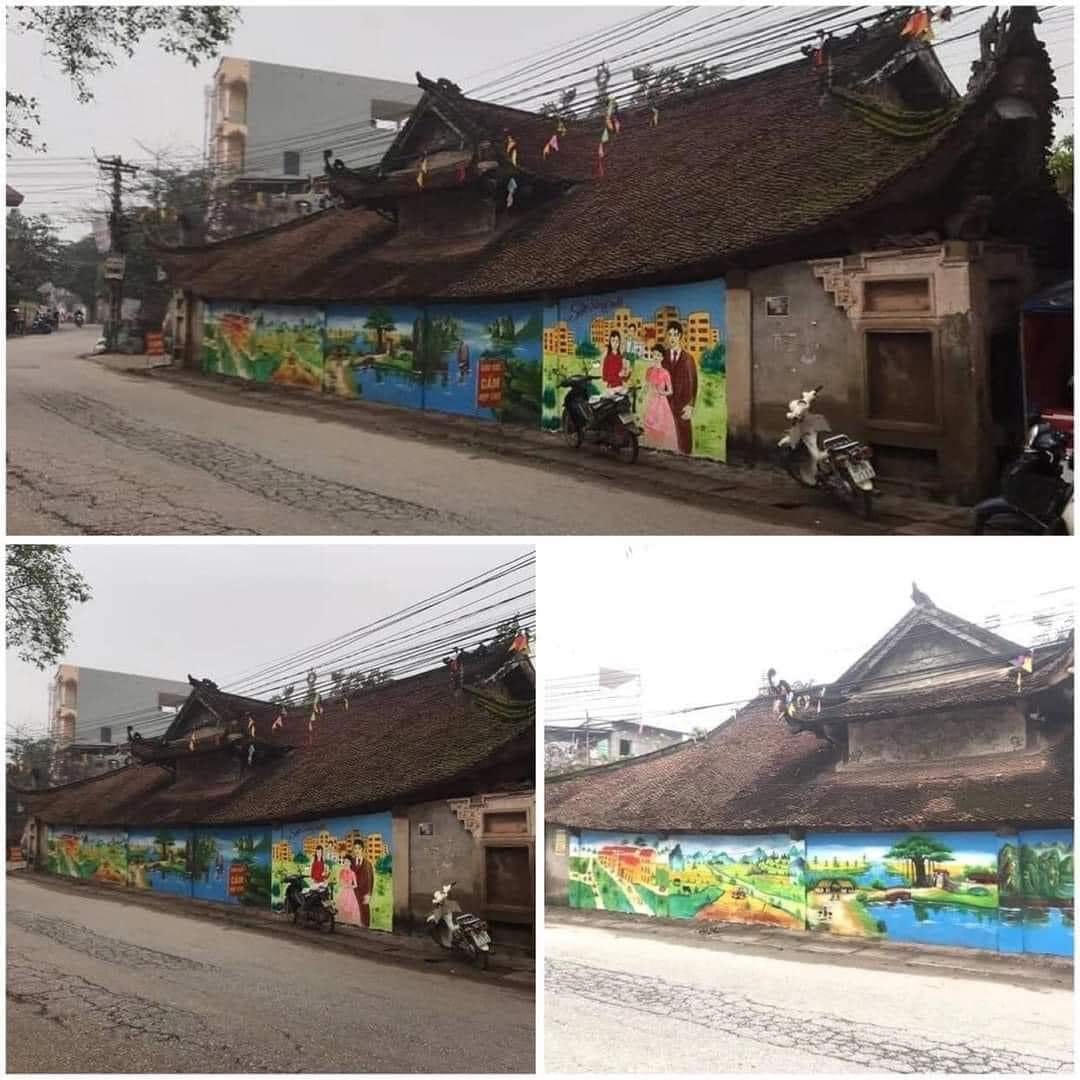 Vẽ lên di tích là hủy hoại di sản văn hóa