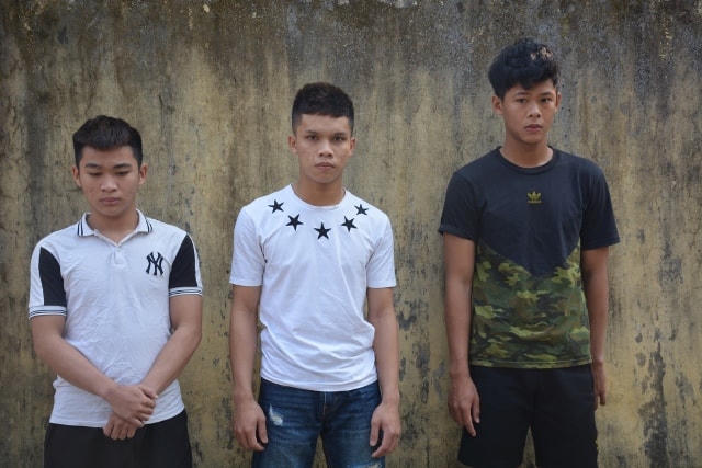 3 đối tượng trên tại cơ quan điều tra.