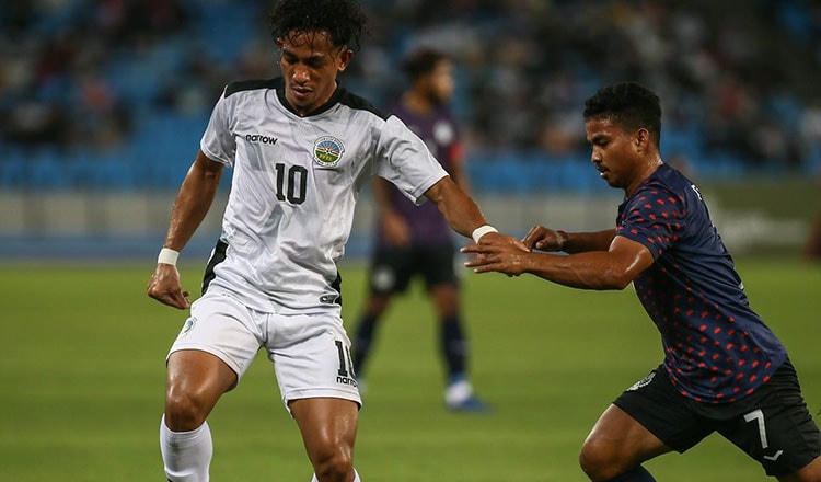 Timor Leste bất ngờ trở thành đội đầu tiên vào bán kết của giải năm nay (Ảnh: Goal.com).