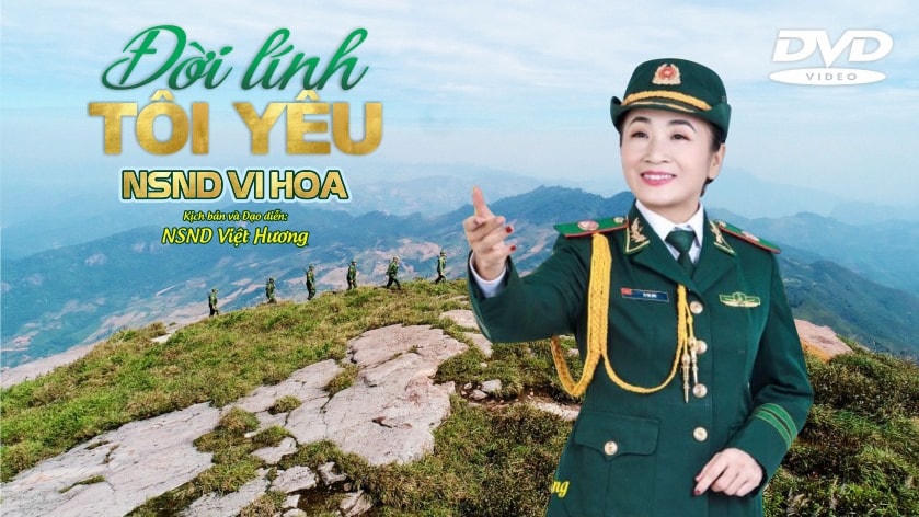 NSND Vi Hoa ra MV chia tay đời quân ngũ