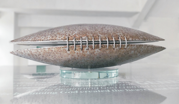 Tác phẩm "Khôi" của điêu khắc gia Bùi Hải Sơn.