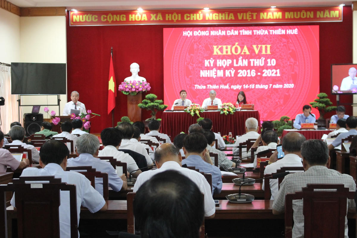 Quang cảnh kỳ họp.