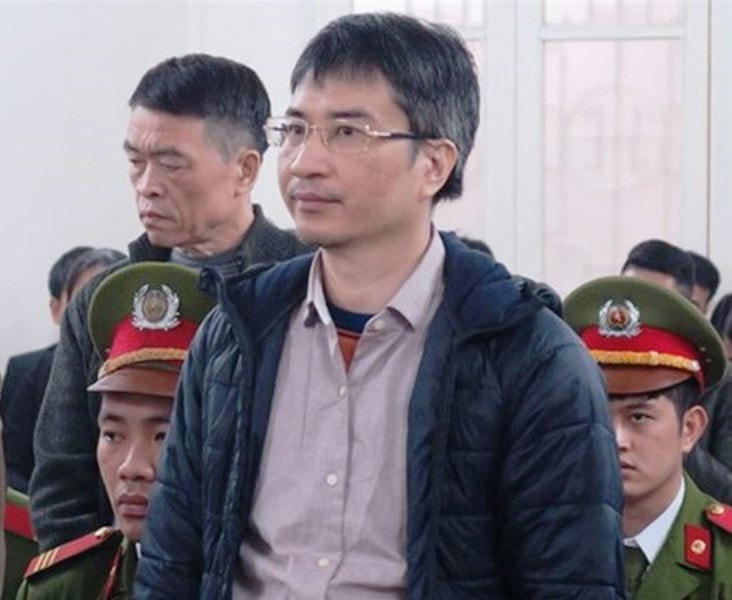 Giang Kim Đạt tại phiên tòa xét xử