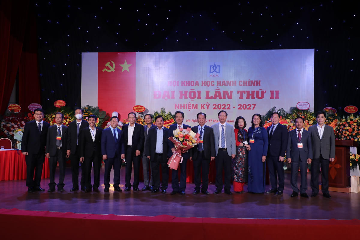 Ra mắt Ban Chấp hành, Ban Thường vụ Hiệp hội Khoa học hành chính Việt Nam