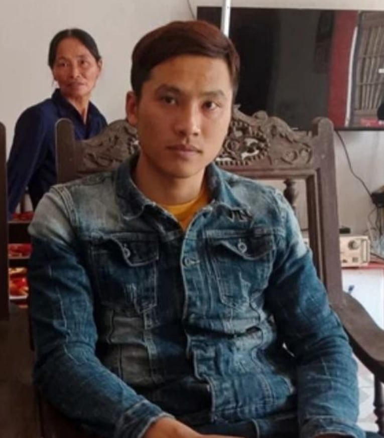 Anh Chính tại gia đình.