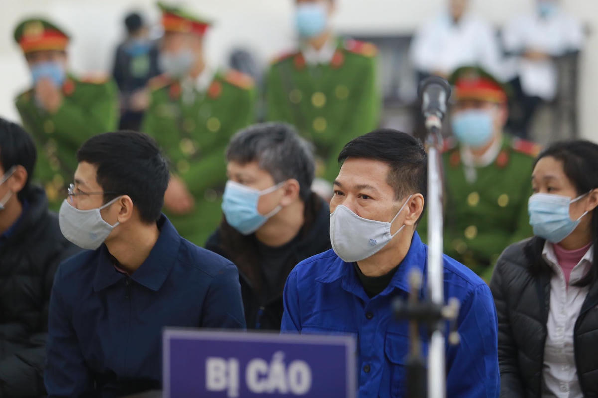 Bị cáo Nguyễn Nhật Cảm tại phiên tòa.