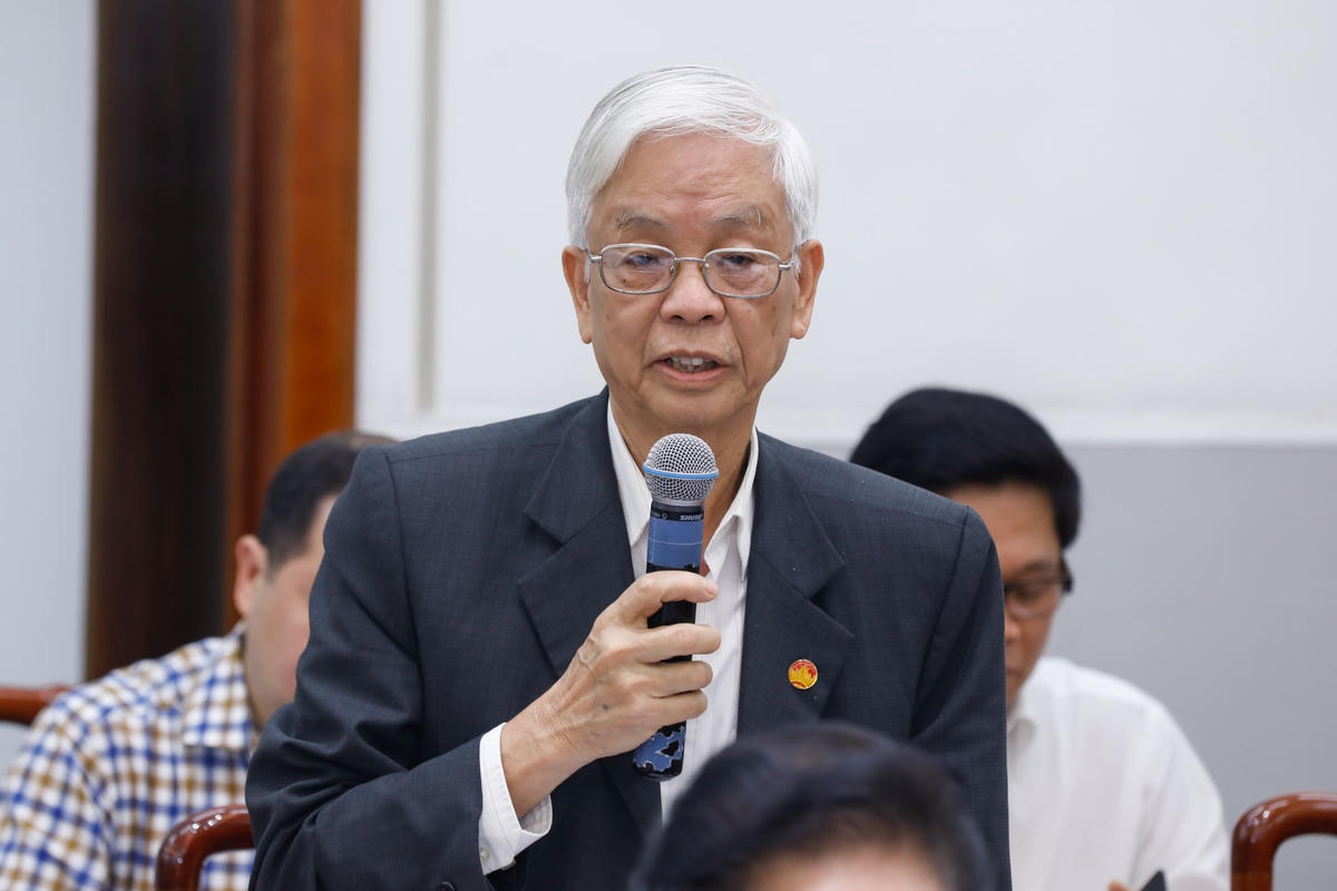 Ông Đỗ Duy Thường, Ủy viên Đoàn Chủ tịch phát biểu tại Hội nghị.