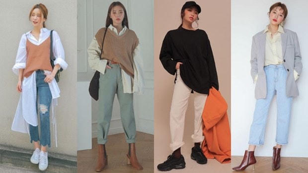 Thời trang 'oversize': Cách phối đồ nữ cá tính của giới trẻ hiện đại