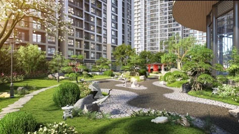 Một không gian chuẩn Nhật có thể tìm thấy mọi nơi tại Vinhomes Smart City.