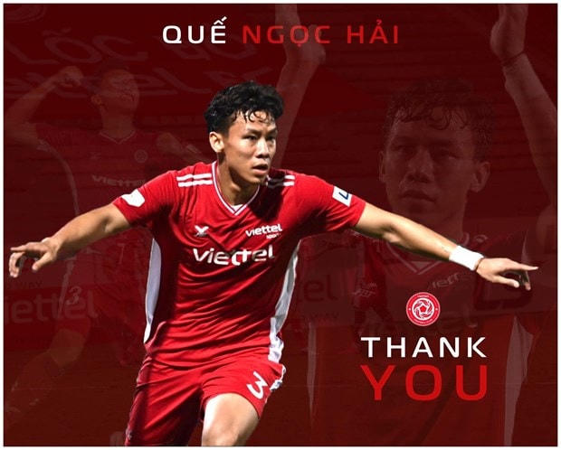 Quế Ngọc Hải chia tay Viettel sau 3 năm gắn bó. (Ảnh: Viettel FC).