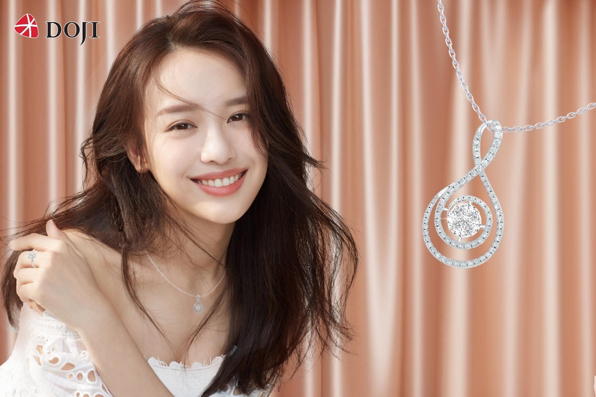Cuốn hút ngay từ cái nhìn đầu tiên với sự tươi mới từ trang sức kim cương cao cấp DOJI.