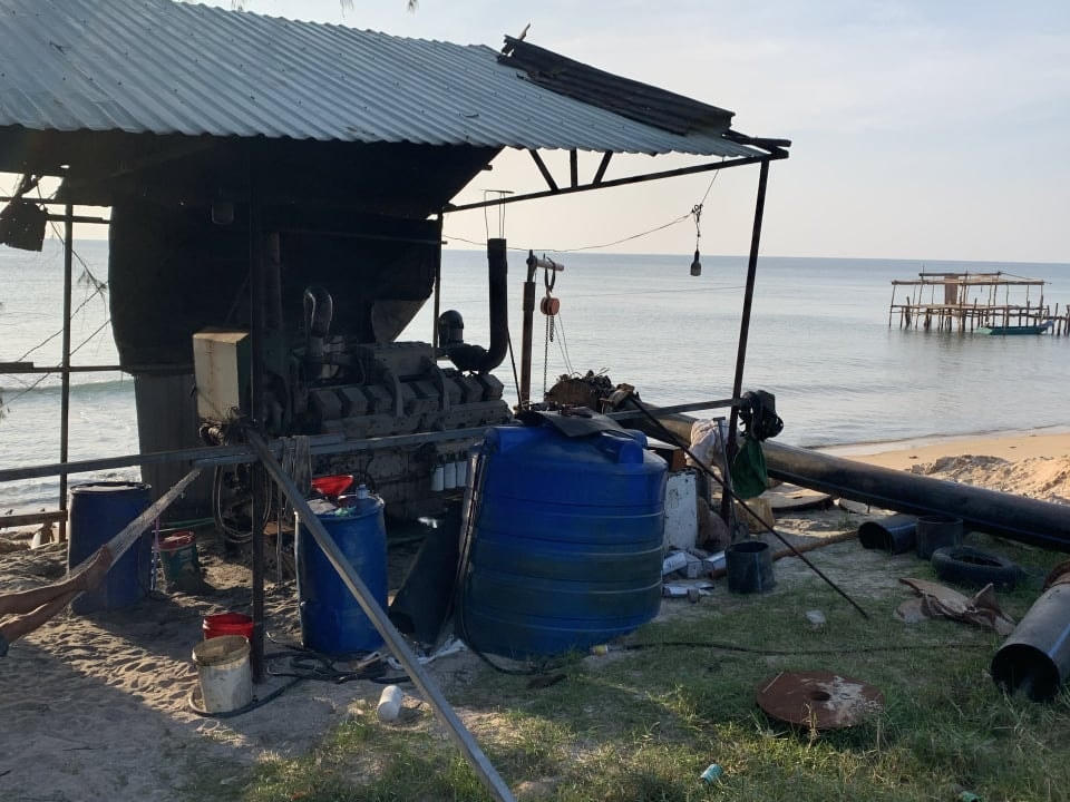 Phú Quốc (Kiên Giang): Khai thác cát- đe dọa tàn phá bãi biển