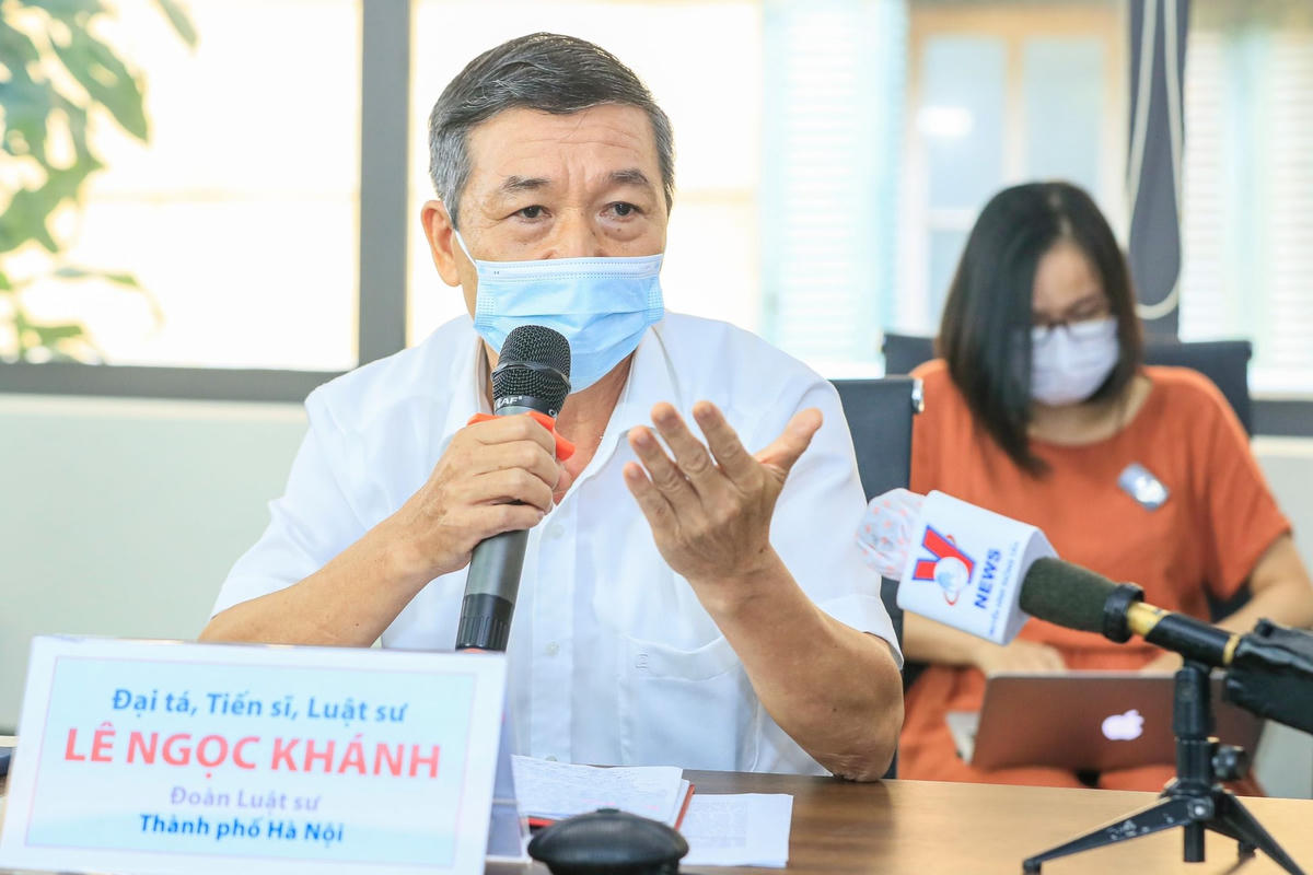 Đại tá TS luật sư Lê Ngọc Khánh.