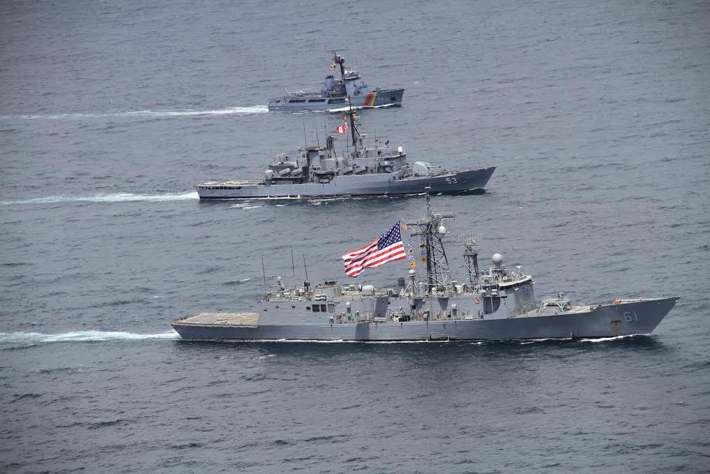 Chín nước châu Mỹ tập trận hải quân chung