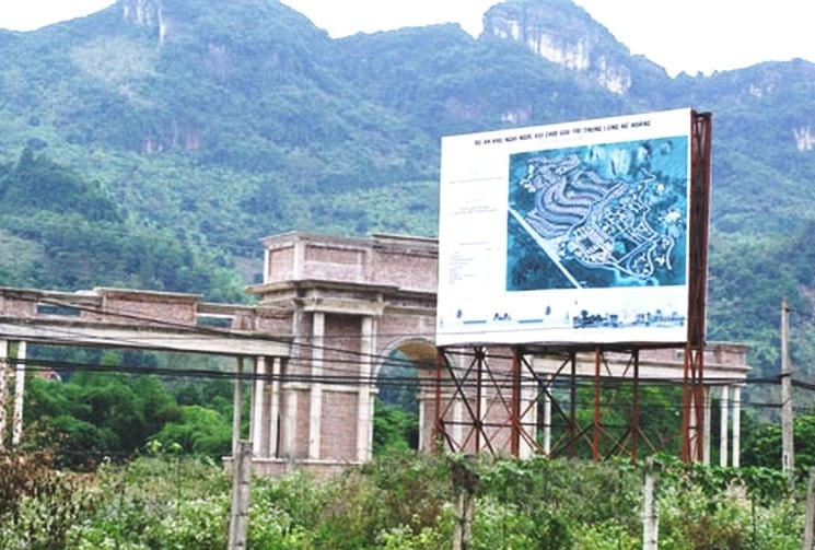 Dự án Thung lũng Nữ Hoàng sử dụng đất có nguồn gốc từ đất nông lâm trường, hiện đã chậm tiến độ nhiều năm.