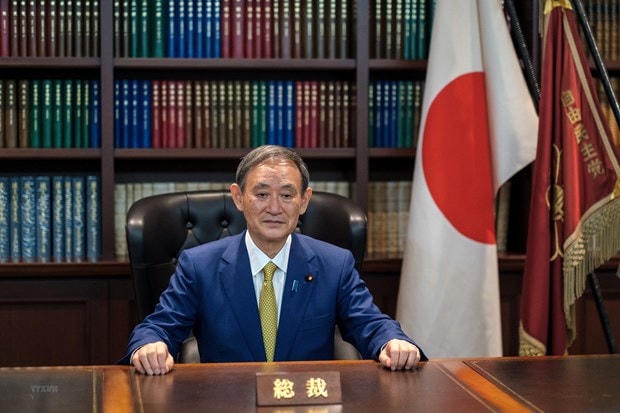 Tân Thủ tướng Nhật Bản Yoshihide Suga. (Ảnh: AFP/TTXVN).