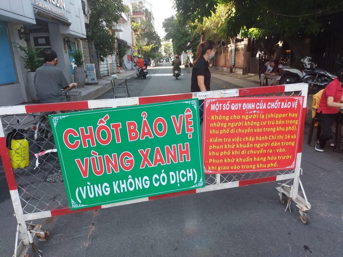 TP HCM thiết lập các “vùng xanh” an toàn.
