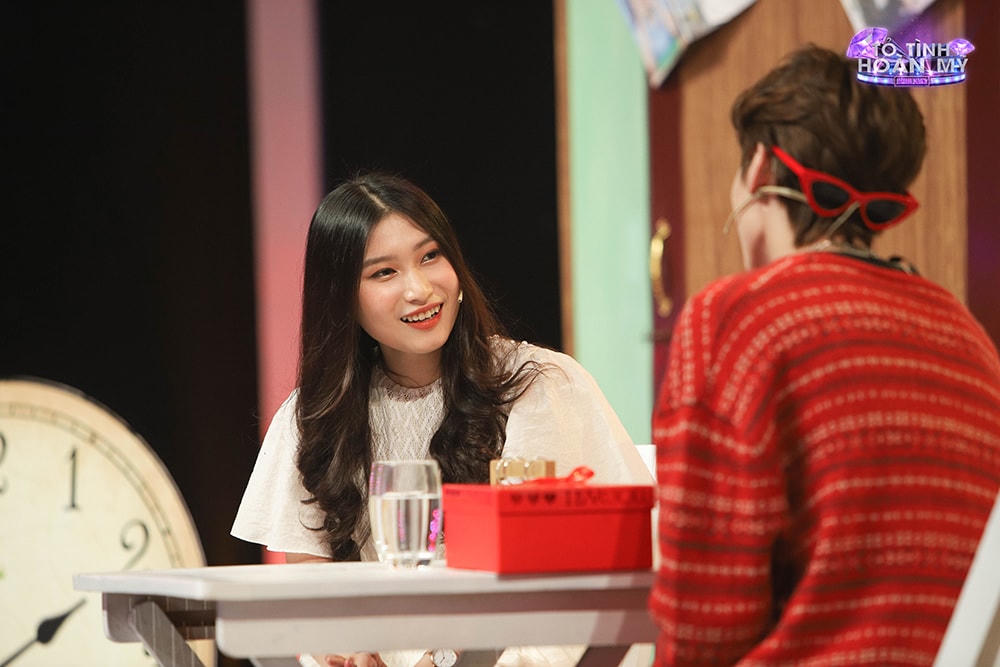 Trà Mỹ có màn tỏ tình vừa chân thành xen lẫn chút ngây ngô, đáng yêu của tuổi mới lớn.