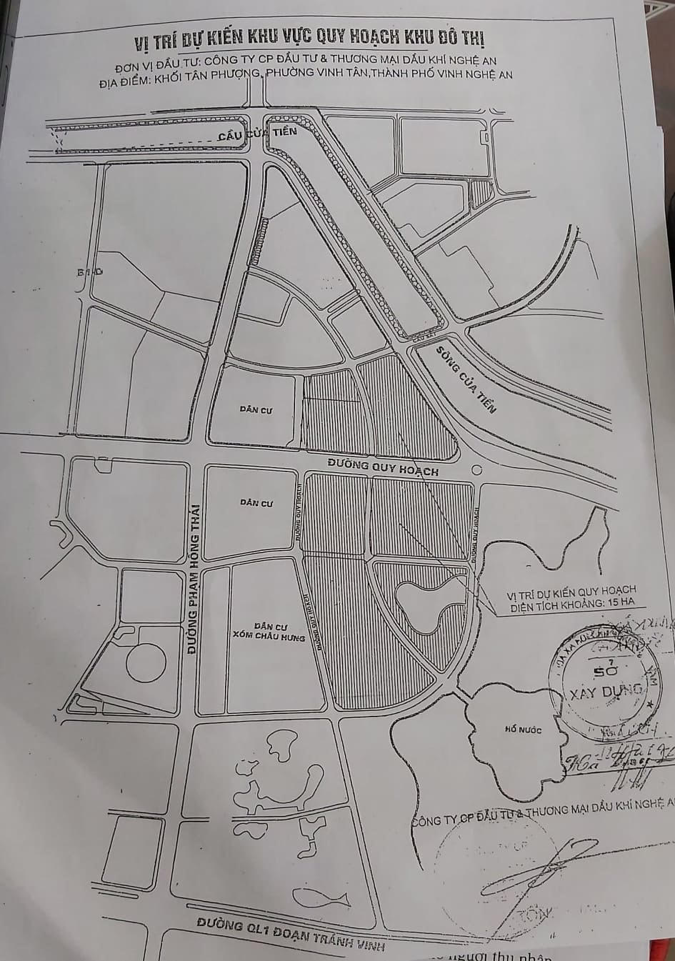 Vị trí khu đất của Dự án
