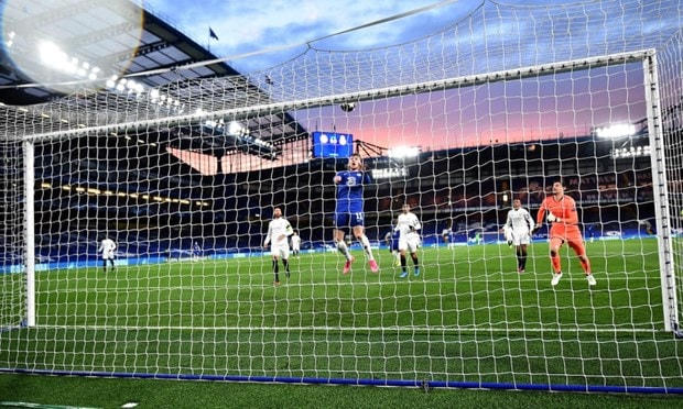 Werner ghi bàn mở tỷ số cho Chelsea. (Nguồn: Getty Images).
