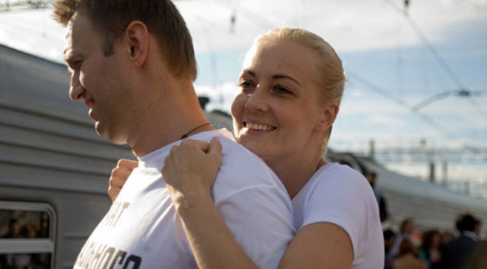 Ông Alexei Navalny và bà Yulia Navalnaya. (Nguồn: Sưu tầm).