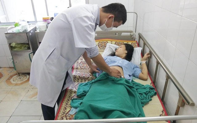Sức khỏe của sản phụ đã ổn định.